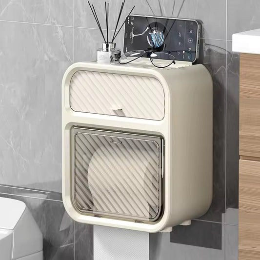🛁 Organizador y Dispensador de Baño con Cajón Oculto 🔒