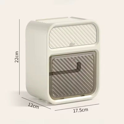 🛁 Organizador y Dispensador de Baño con Cajón Oculto 🔒