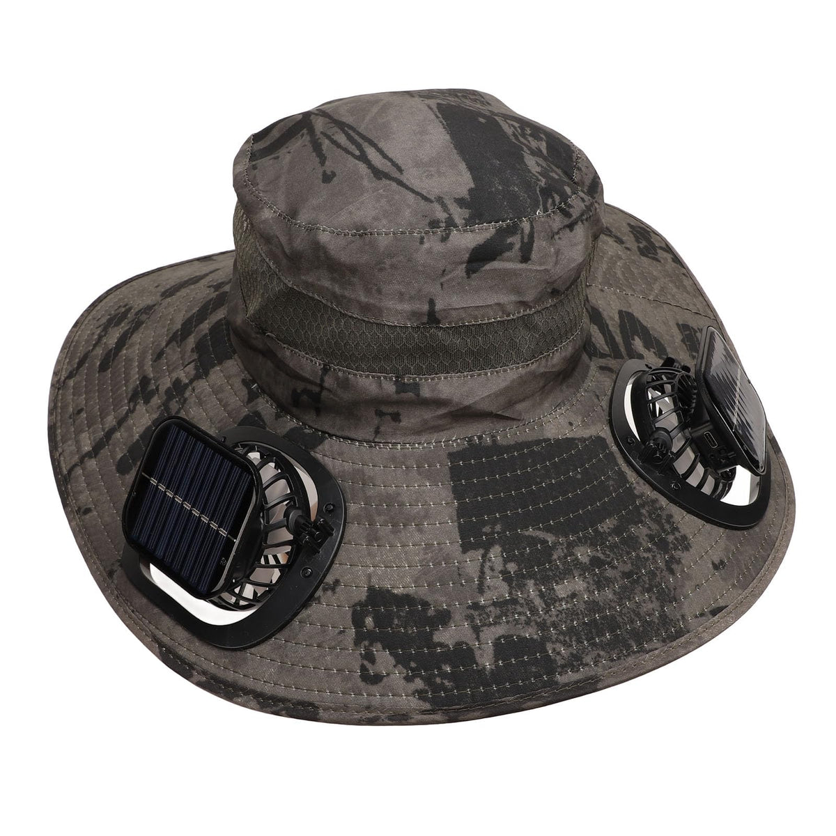 Sombrero con 2 Ventiladores de Energía Solar + Corrector de Postura Gratis