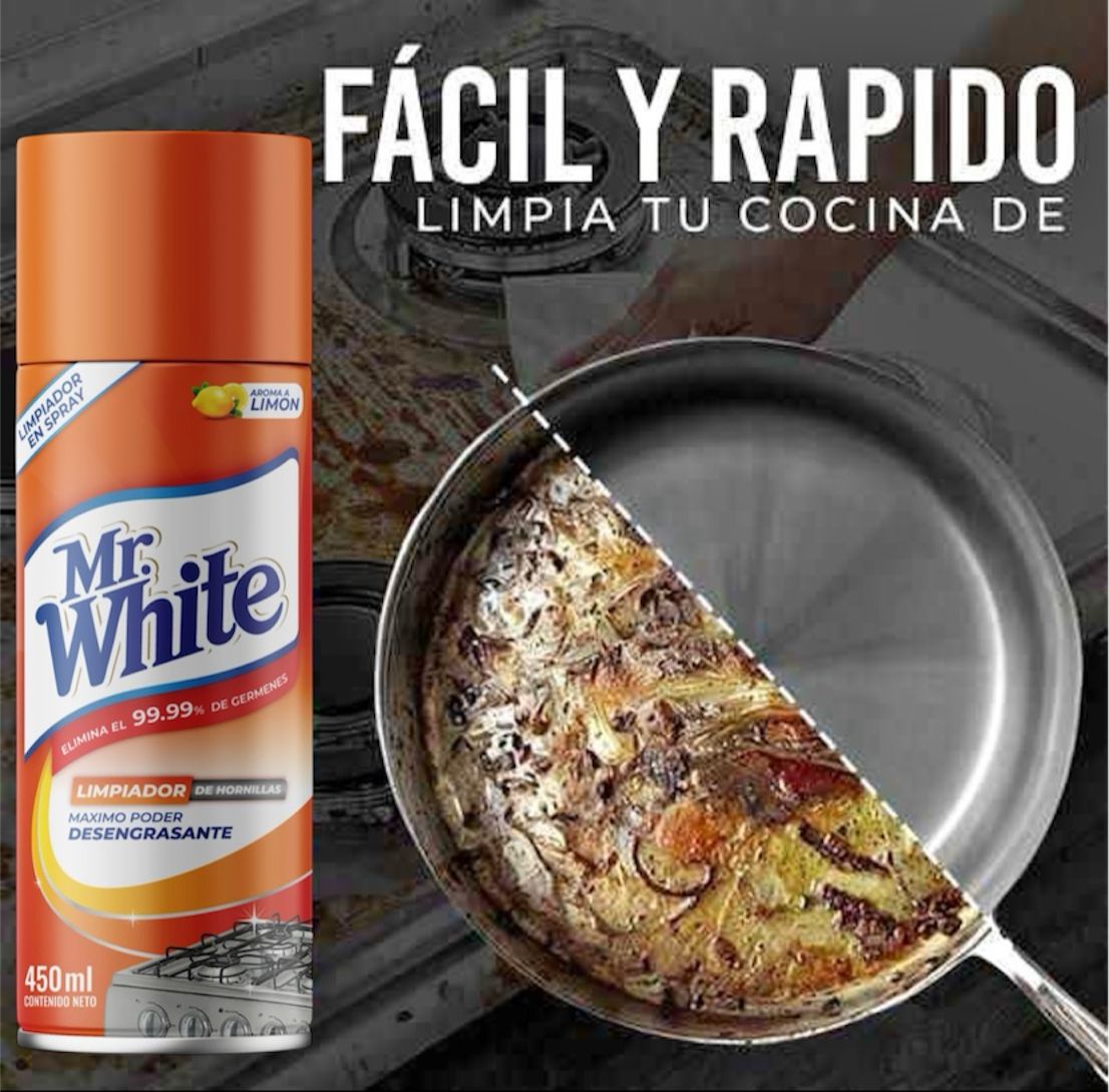 MR. WHITE - ESPUMA DESENGRASANTE