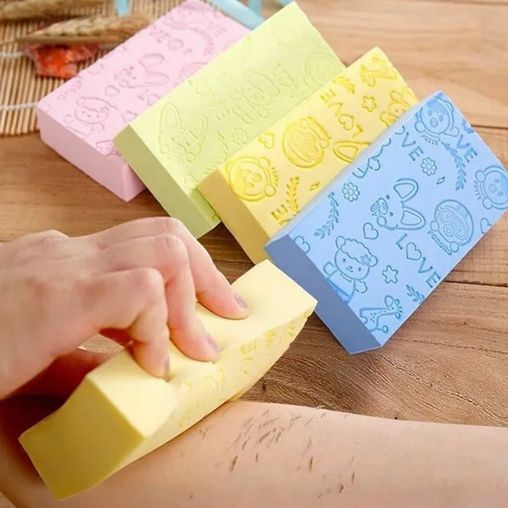ESPONJA EXFOLIANTE SACA MUGRE - PACK DE 4 x S/.59 🧽
