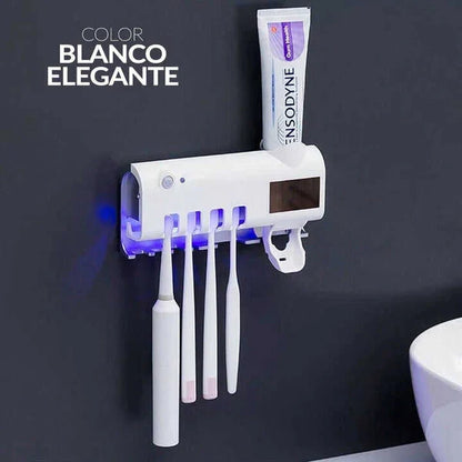 Esterilizador de Cepillo UV + Dispensador Exclusive® 3 en 1